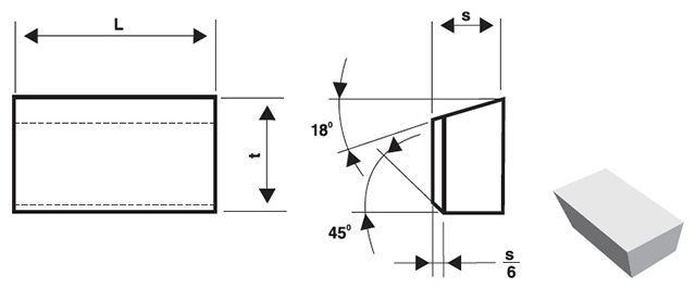 Brazed Carbide Tips - C Type