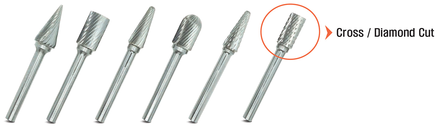 Tungsten Carbide Rotary Burrs